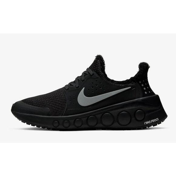 NIKE CruzOne React Running Sneakers Triple Black Sz 10.5M 12W NWB $180 main image 4